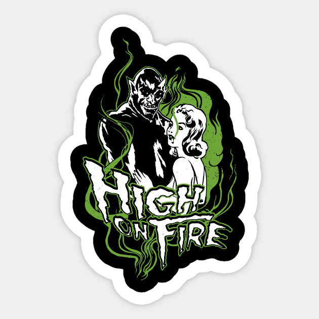 REEFER MADNESS Sticker by Mey X Prints